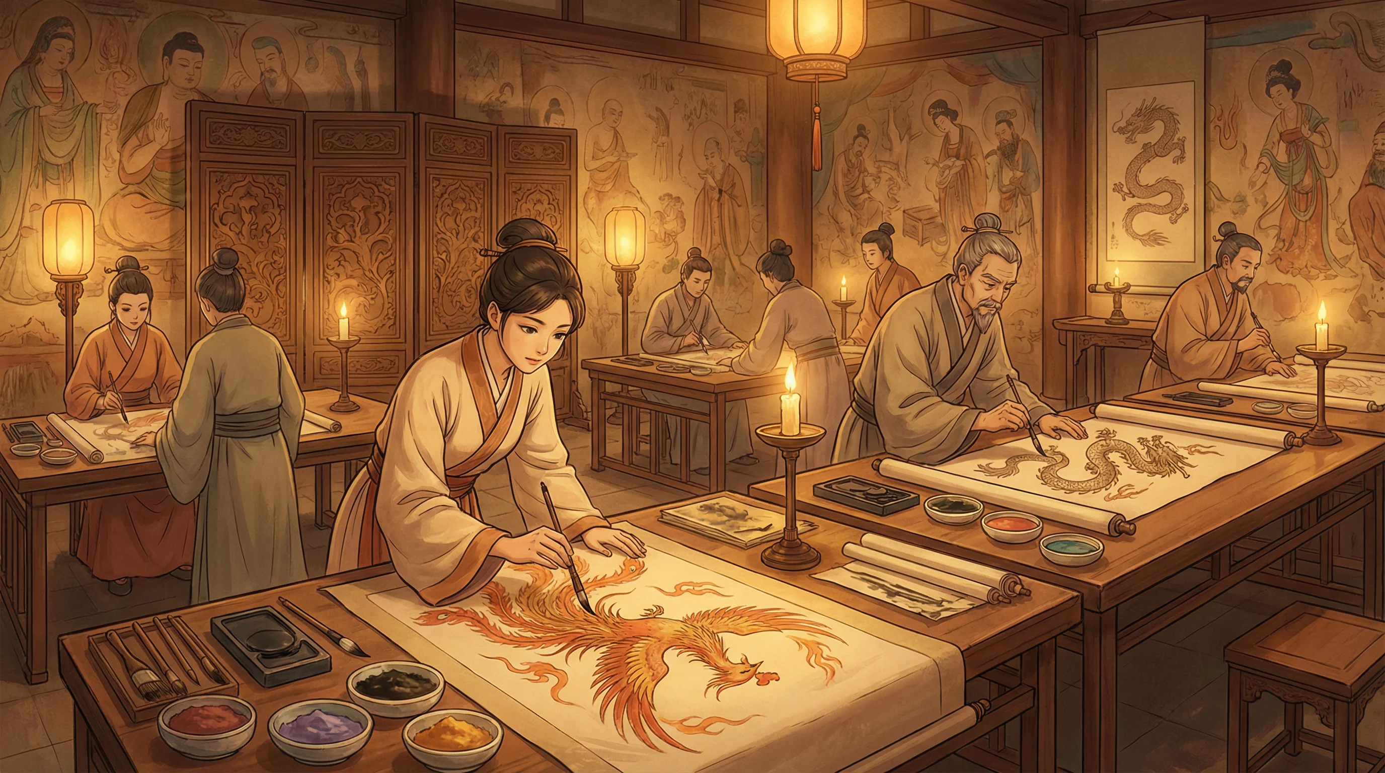 画师入驻 - 琪琪电影午夜理论片77网 国风动漫画师